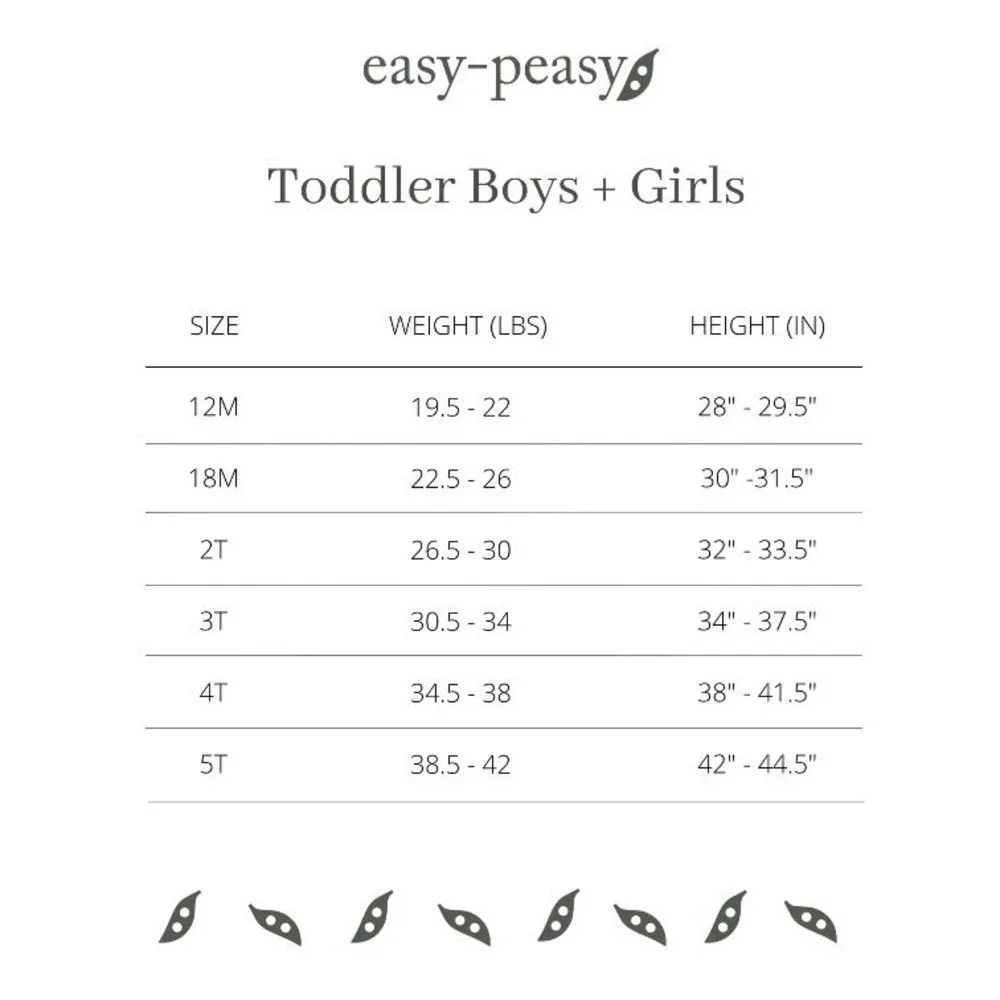 easy-peasy Toddler Girl Short Sleeve Waffle Tee 18 Months New Tuscany Organic